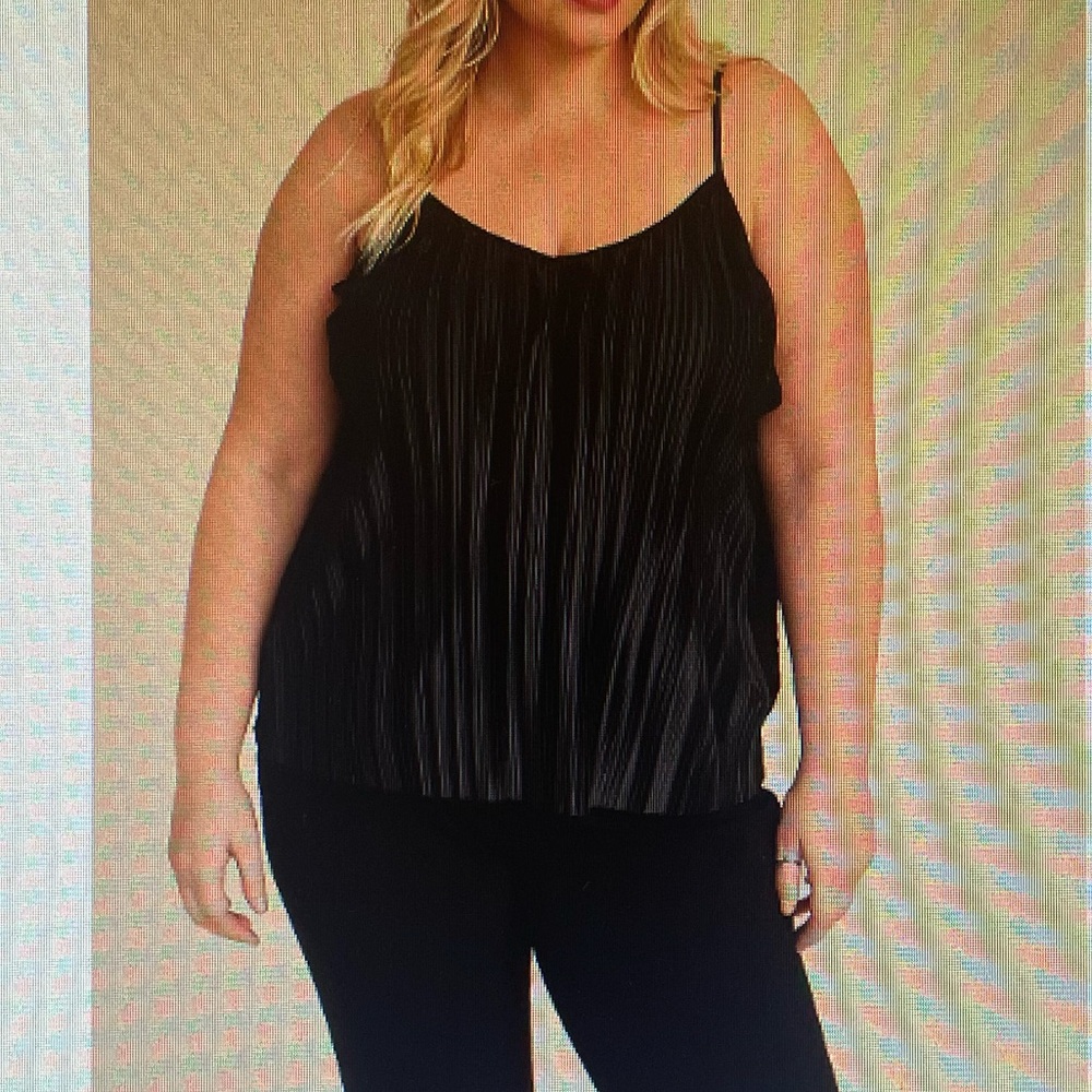 Maurice’s plus size women’s Plisse Swing Cami